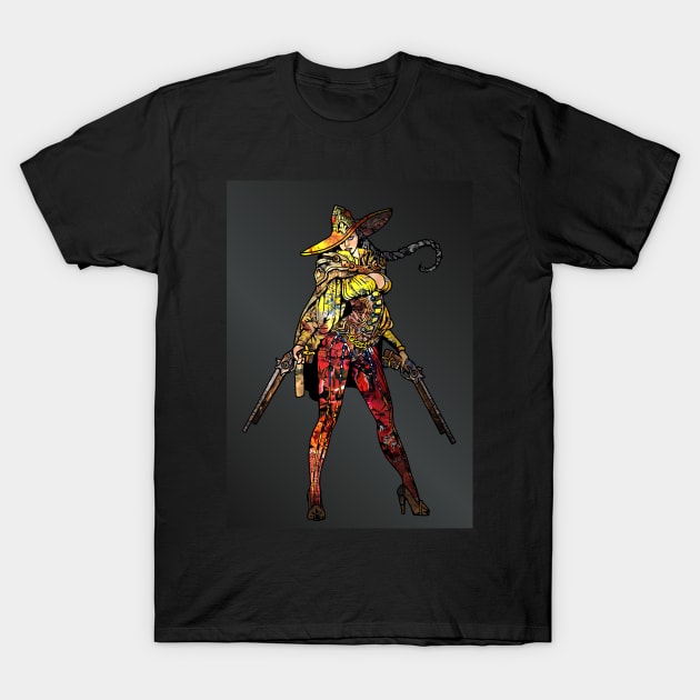 Steampunk girl T-Shirt by BLZBob